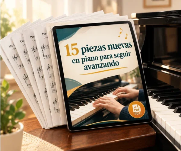 15 Piezas Nuevas para Seguir Avanzando al Piano